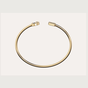 Halo Diamond Bangle