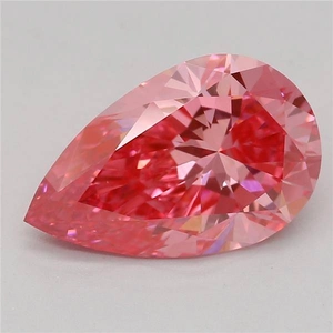 1.58 Ct. Fancy Pink Pear Lab Grown Diamond