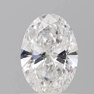 0.90 Carat Oval Lab Created Diamond Super Ideal Cut • E Color • VS2 Clarity