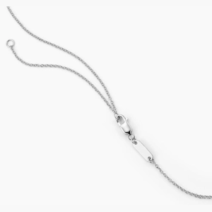 Teardrop Peridot Pendant in Silver
