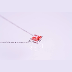 Red Princess Diamond Necklace
