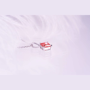 Red Princess Diamond Necklace
