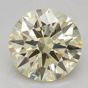 2.01 Ct. Fancy Yellow Round Lab Created Diamond