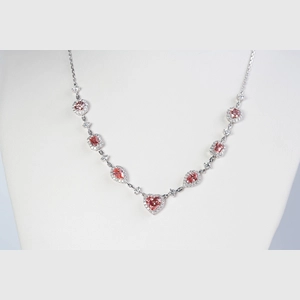 Red Diamond Necklace