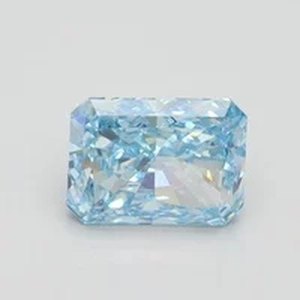 2.0 Ct. Fancy Vivid Blue Radiant Lab Created Diamond