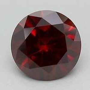 1.22 Ct. Fancy Red Round Lab Created Diamond