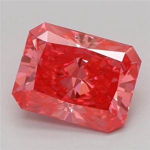 2.08 Ct. Fancy Pink Radiant Lab Grown Diamond