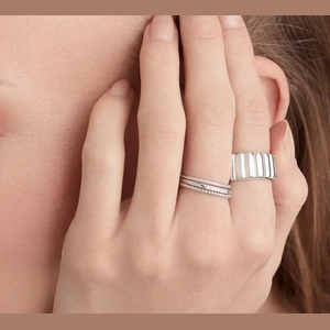 Charlotte Bold Ring  4.7  $148 Material   Sterling Silver