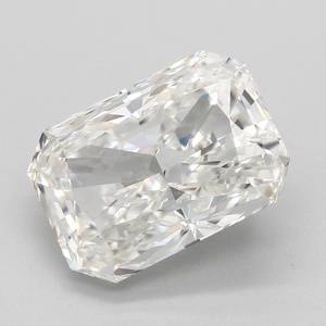 3.19 Carat Radiant Lab Created Diamond Very Good Cut • G Color • VVS2 Clarity
