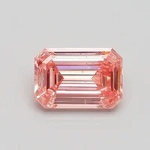 1.0 Ct. Fancy Vivid Pink Emerald Lab Created Diamond