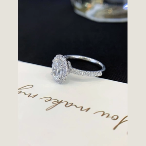 Classic Oval Diamond Ring