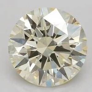 1.78 Ct. Fancy Yellow Round Lab Created Diamond