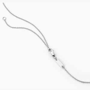 Teardrop London Blue Topaz Pendant in Silver