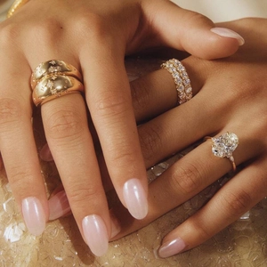 Taurus Zodiac Constellation Diamond Dome Ring