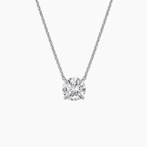 Perfect Solitaire Lab Diamond Pendant