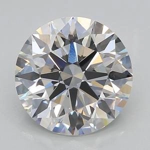 3.31 Carat Round Lab Created Diamond Super Ideal Cut • G Color • VVS2 Clarity