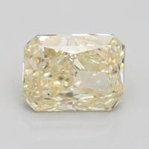 1.01 Ct. Fancy Light Yellow Radiant Diamond