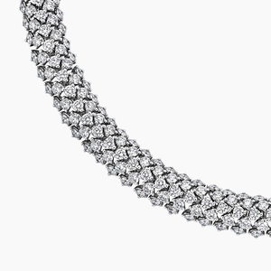18K White GoldGarbo Diamond Necklace (43 ct. tw.)