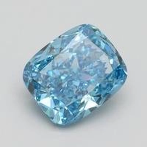Hot 2.4 Ct. Fancy Vivid Blue Cushion