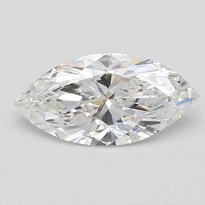 0.93 Carat Marquise Lab Created Diamond Super Ideal Cut • F Color • VS2 Clarity