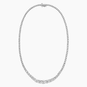14K White GoldDita Lab Grown Diamond Necklace (22 ct. tw.)