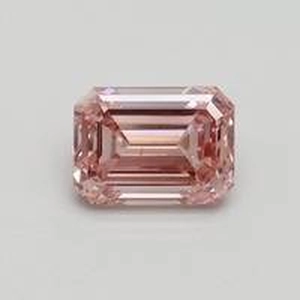1.0 Ct. Fancy Intense Pink Emerald Lab Created Diamond