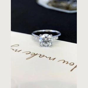 Classic Round Diamond Ring