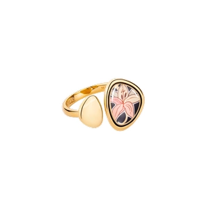 Open Pebble Ring
