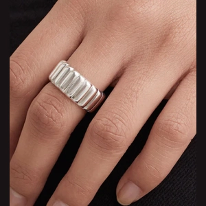 Charlotte Bold Ring  4.7  $148 Material   Sterling Silver