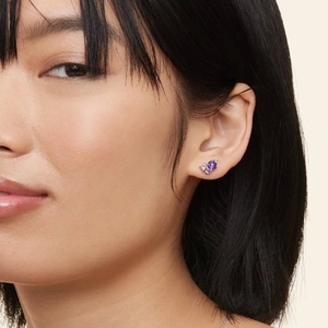 Lilac Bouquet Earrings