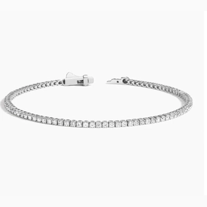 6.5 in. Petite Diamond Tennis Bracelet (1 1/2 ct. tw.) in 14K White Gold