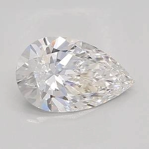 New 1.07 Carat Pear Lab Created Diamond Super Ideal Cut • D Color • VS1 Clarity