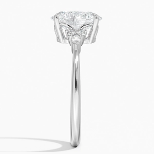 Nadia Diamond Ring in 18K White Gold