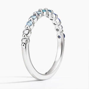 18K White GoldMarseille Champagne Diamond Ring (1/3 ct. tw.)