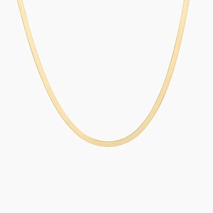 Dezi 16 in. Herringbone Necklace (2.8mm)