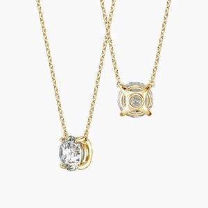Perfect Solitaire Diamond Pendant