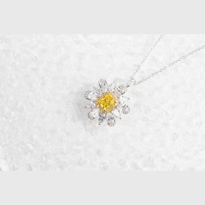 Yellow Radiant Diamond Ring