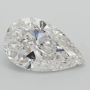 2.02 Carat PearIdeal Cut • E Color • VVS2 Clarity