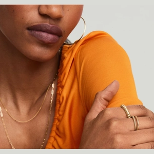 Charlotte Slim Ring 18k Gold Vermeil