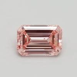 1.0 Ct. Fancy Intense Pink Emerald Lab Created Diamond