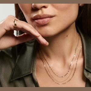 Mini Anchor Chain Necklace