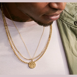 Blake 24 in. Curb Chain Necklace (3mm) in 14K Yellow Gold