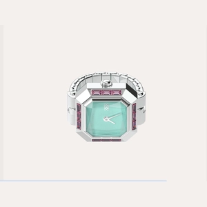Sofia Prism Cocktail Watch Ring