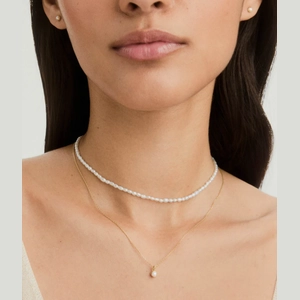 Sia Birthstone Pendant Necklace 18k Gold Vermeil