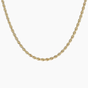 14K Yellow GoldBailey 22 in. Rope Chain Necklace