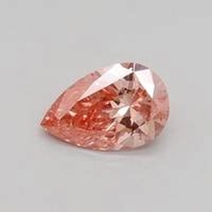 0.5 Ct. Fancy Intense Pink Pear Lab Created Diamond