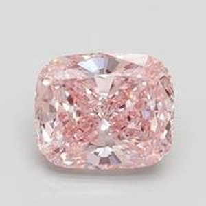 1.61 Ct. Fancy Intense Pink Cushion Lab Created Diamond