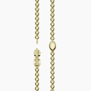14K Yellow GoldLab Diamond Bubble Necklace