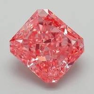 5.46 Ct. Fancy Vivid Pink Radiant