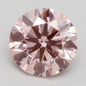 1.7 Ct. Fancy Intense Pink Round Lab Created Diamond